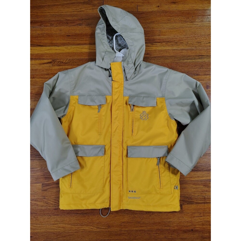 SPECIAL BLEND 10K SKI SNOWBOARD MENS SIZE S WINTER SNOW HOODED JACKET CIRCUS